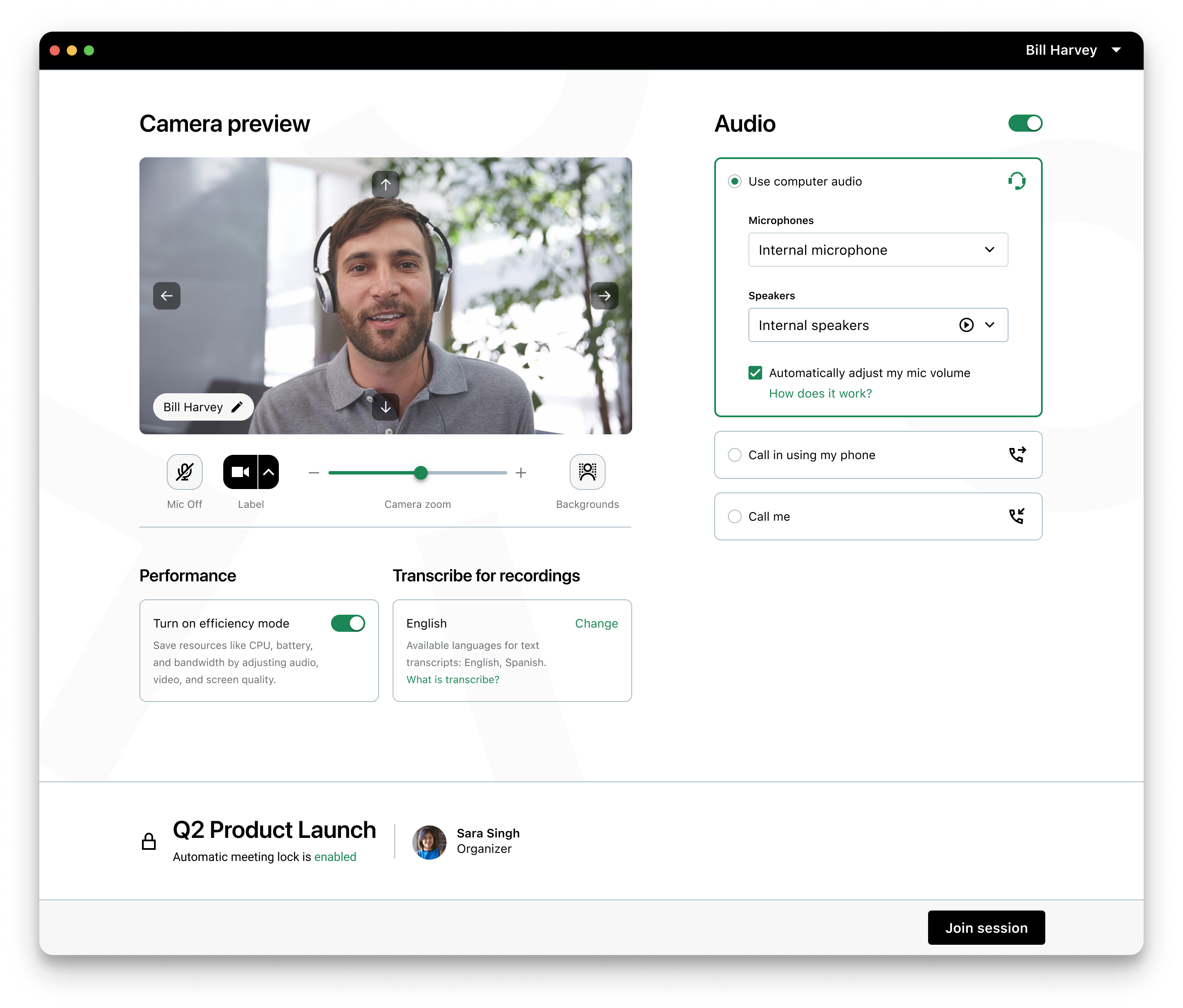 screenshot of GoTo Connect